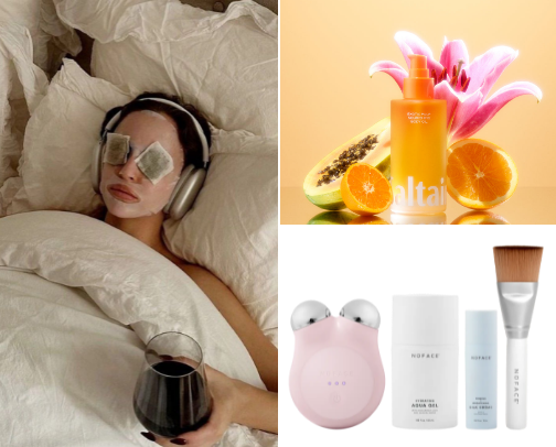Skin, Hair, Face, Body Care cover photo collage