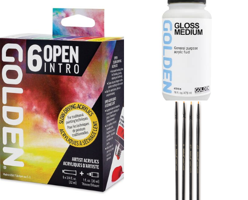 Art Supplies For Miniature Paintings cover photo collage