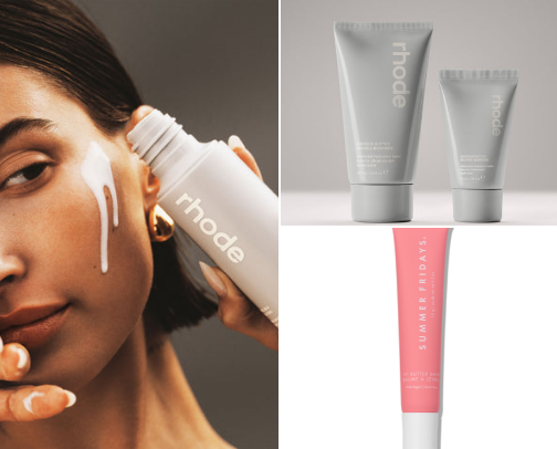 Skincare essentials cover photo collage