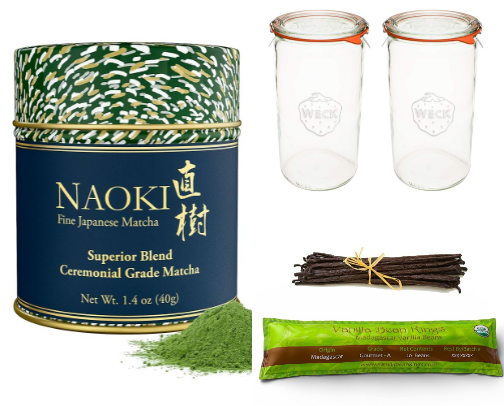 matcha corner 🍵 cover photo collage