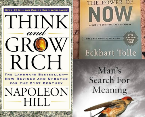 Books have Read and really inspired me. cover photo collage