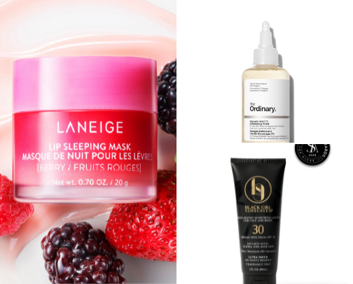 My favorite beauty recs cover photo collage