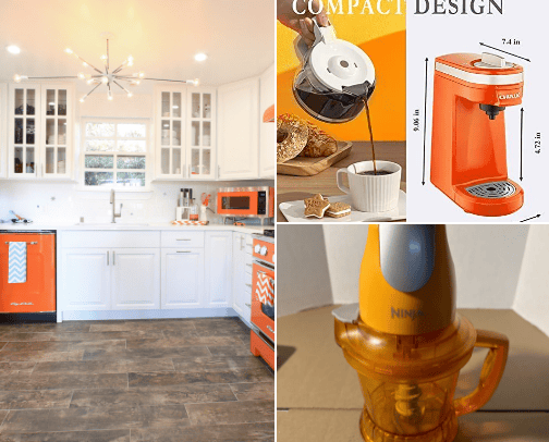 Everything Orange cover photo collage
