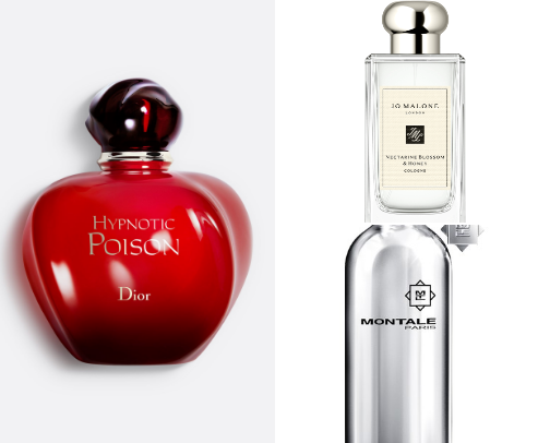 Fragrances cover photo collage