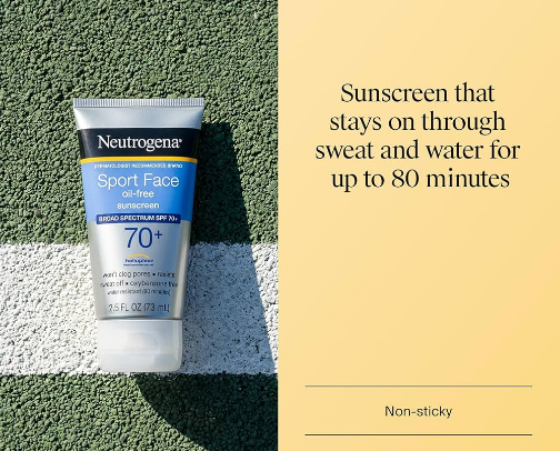 Sport Sunscreens That Stay On Through Sweat cover photo collage