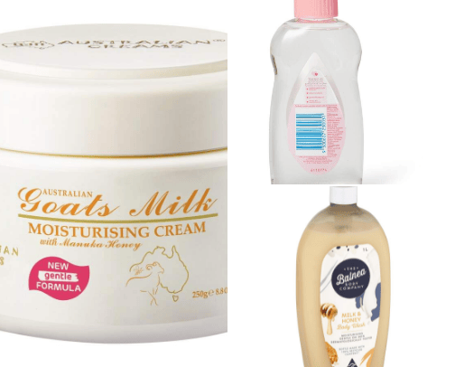 body care cover photo collage