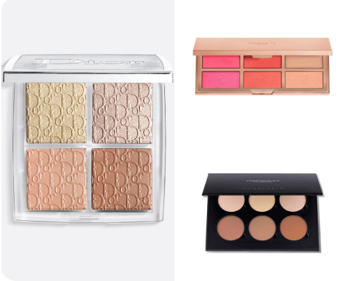 Must have face palettes cover photo collage