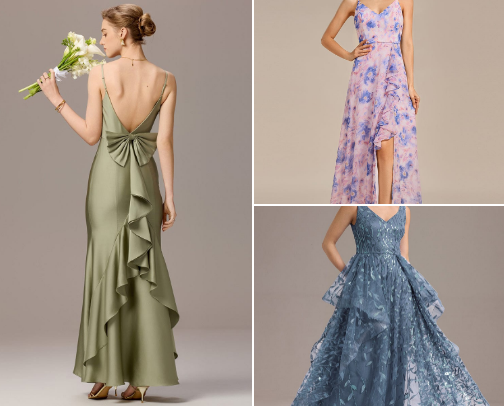 Formal dresses for very special occasions cover photo collage