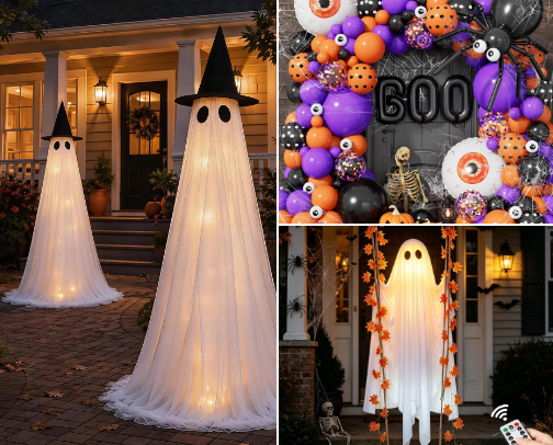 Spooky Halloween Home Decor  Ideas cover photo collage