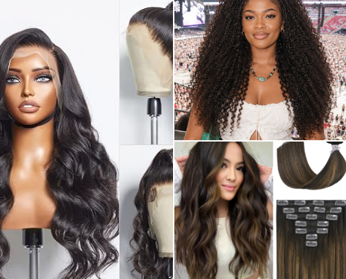Luvme Hair🎀 Your Crown, Your Confidence 👑 cover photo collage