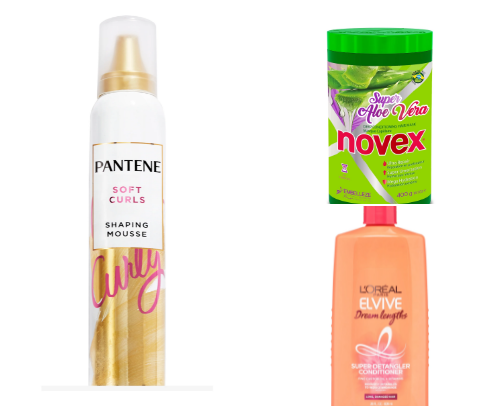 Hair Care Routine For Healthy Curls cover photo collage