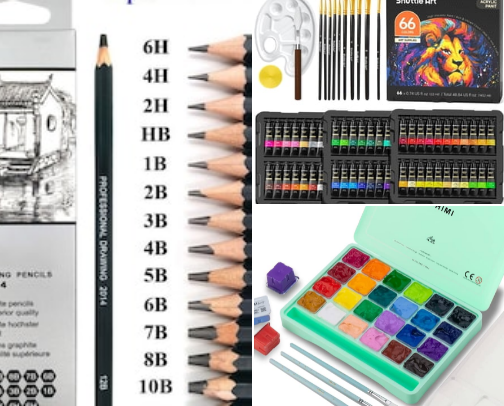 Must-Have Art Supplies Every Creative Person Needs cover photo collage