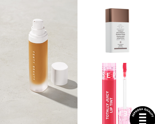 Beauty Products cover photo collage