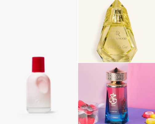 Perfume girlies 🌸🍦🫧 cover photo collage