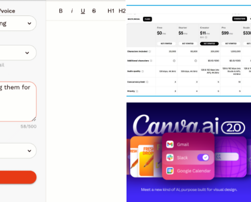 Top 10 AI Tools Under $50 That'll 10x Your Content Game Overnight cover photo collage