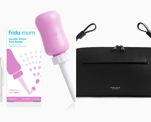 First Time Mom Registry Items cover photo collage