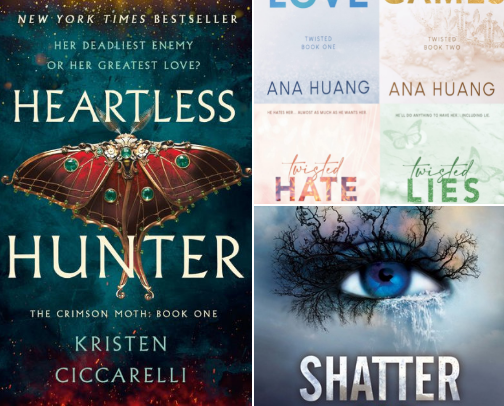 My favorite book recs cover photo collage