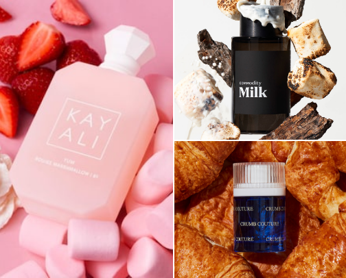 🍰 Gourmand Girlie Perfumes That Smell Like Dessert (Vanilla, Marshmallow, Caramel & Sugar) cover photo collage