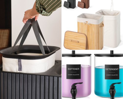 Laundry & Home Organisation Finds cover photo collage