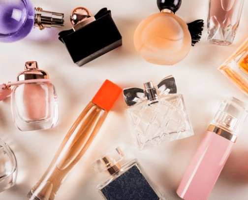 Fragrance - “You are never fully dressed without perfume." – C. JoyBell C. cover photo collage