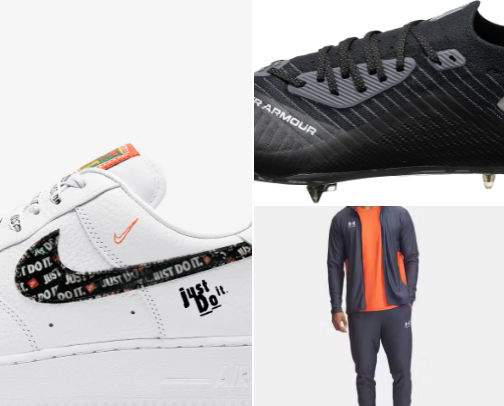 My Favorite Athletic Looks: Style That Moves With You" cover photo collage