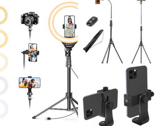 Must-Have Content Creator Essentials: Filming, Lighting & Setup Gear You Actually Need cover photo collage