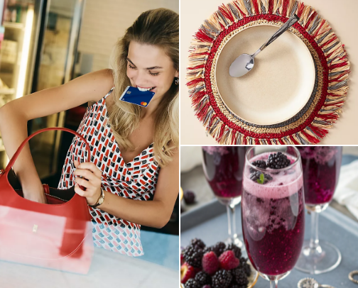 Red, White and Cute Holiday Must-Haves cover photo collage
