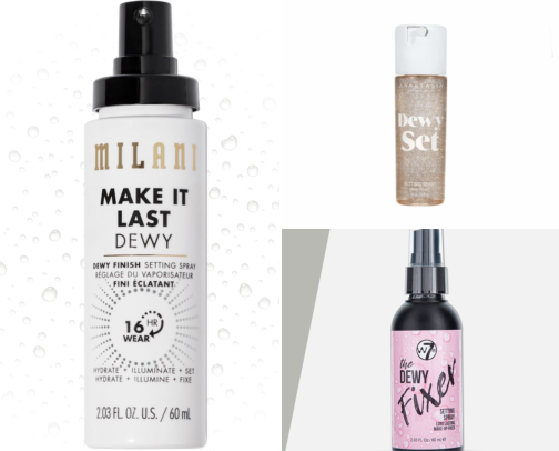 Top 10 Setting Sprays cover photo collage