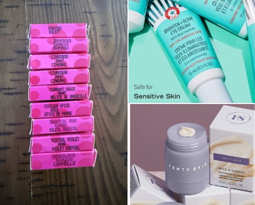 Skincare-eyes cover photo collage