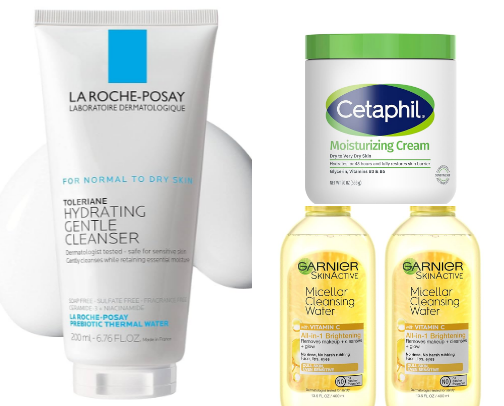 ACNE PRONE SKINCARE ROUTINE cover photo collage