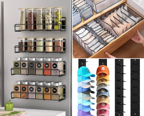 Stylish Home Organization Must-Haves cover photo collage