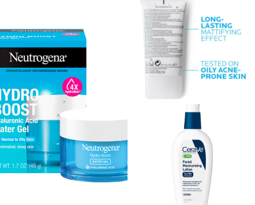 ⸻  🧴 My Top Moisturizers for Clear, Calm, Glowing Skin cover photo collage