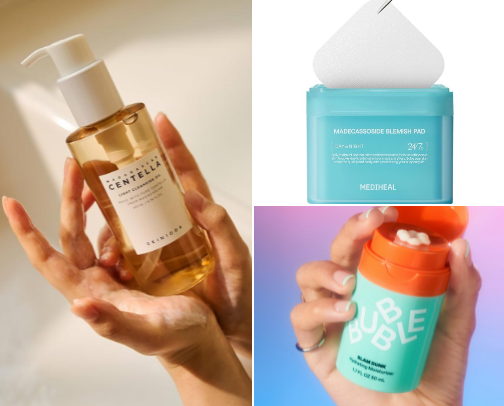Skincare 🤍🤍 cover photo collage