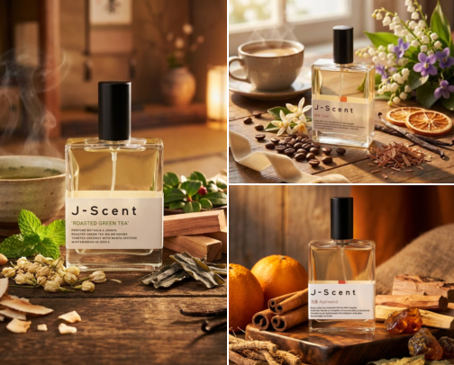 currently in my fragrance decant cart 🌹🛒 cover photo collage
