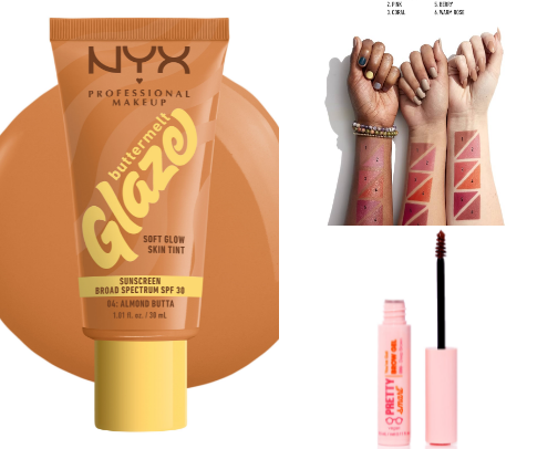 summer time drug store make up cover photo collage