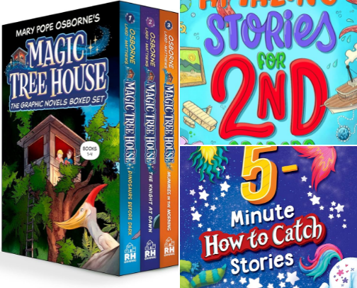 My 6-yr-old Boy’s Favorite Books cover photo collage