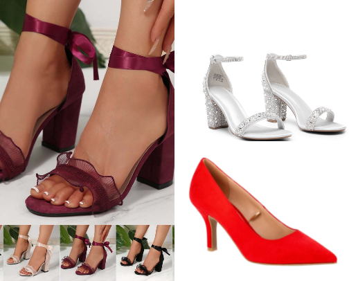 Valentine’s Day Heels That Melt Hearts #WalmartPartner cover photo collage