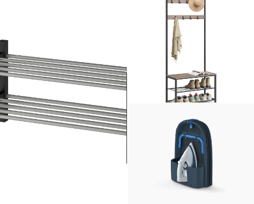 Home Organization Products That Actually Make Your Home Look Cleaner & Feel Bigger cover photo collage