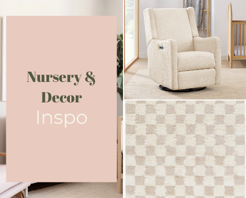 🤍 Modern Organic Nursery Inspiration | Neutral Baby Decor & Essentials 🤍 cover photo collage