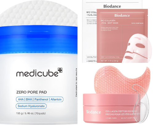 my skincare routine cover photo collage