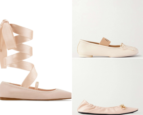 Romantic Ballet Shoes cover photo collage