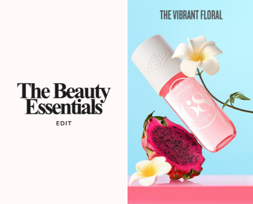 The Beauty Essentials Edit cover photo collage