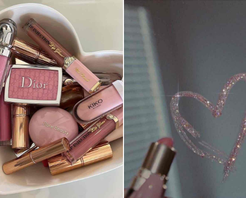 affordable beauty finds ✨💄 cover photo collage