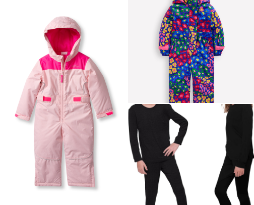 Snow Gear cover photo collage