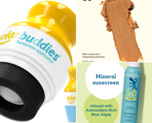No More Sunburn Meltdowns: The Ultimate All-in-One Family Sun Protection Guide cover photo collage