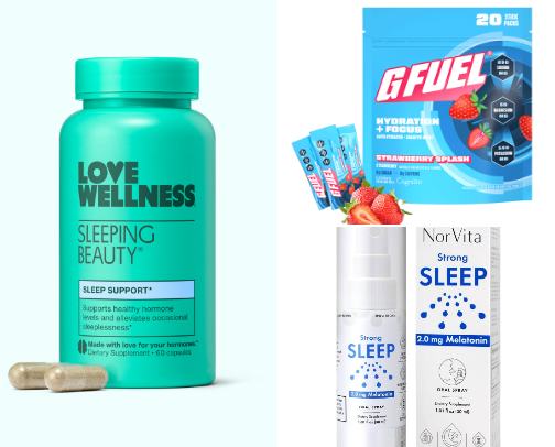 PM Sleep Essentials: Sleep Deep & Wake Up Fabulous cover photo collage
