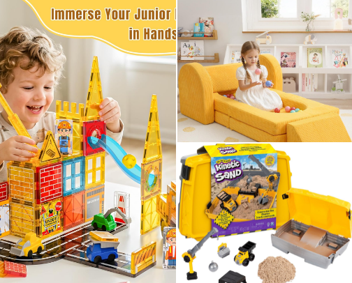 Best toys for an almost 3 year old! cover photo collage