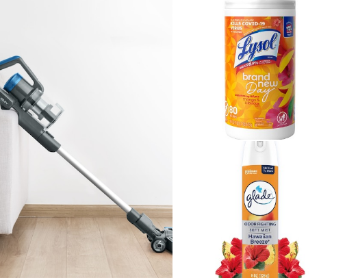 cleaning essentials! 🫧 cover photo collage