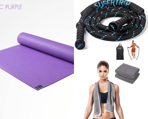 Workout Equipments & Essentials Am Passionate About cover photo collage
