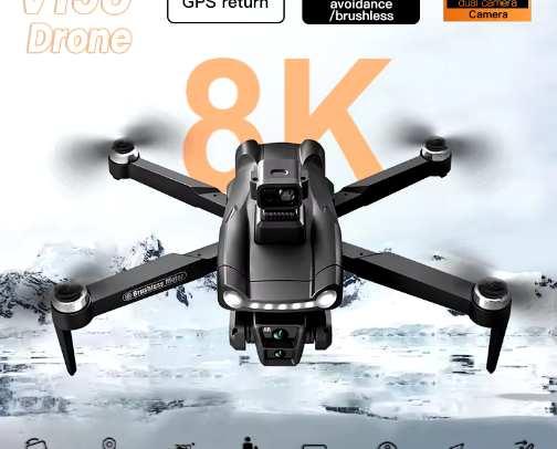 Drone professional cover photo collage